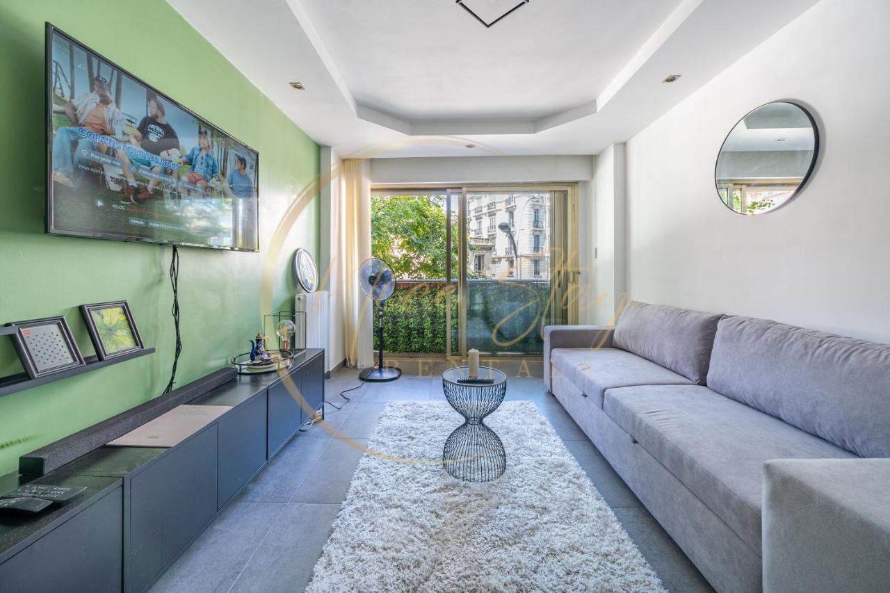 Ferienwohnung Charmant 3 Pieces Au Coeur De Nizza Exterior foto