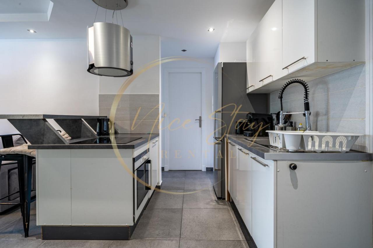 Ferienwohnung Charmant 3 Pieces Au Coeur De Nizza Exterior foto