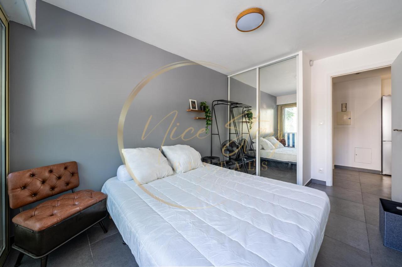 Ferienwohnung Charmant 3 Pieces Au Coeur De Nizza Exterior foto