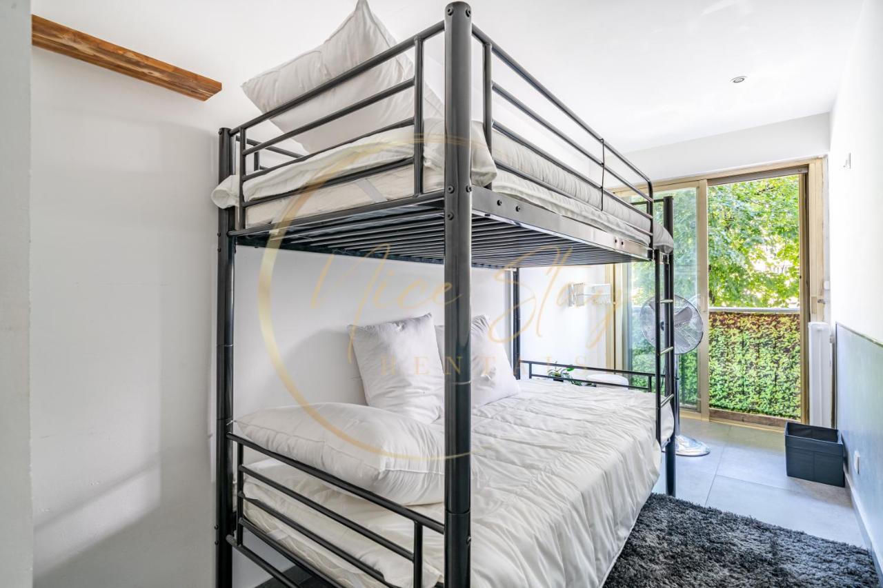 Ferienwohnung Charmant 3 Pieces Au Coeur De Nizza Exterior foto