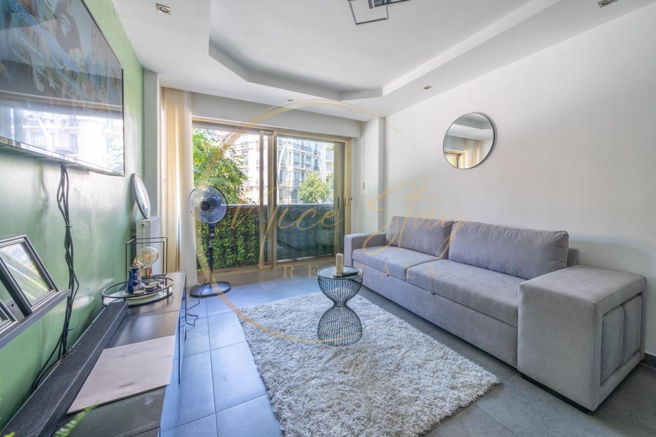 Ferienwohnung Charmant 3 Pieces Au Coeur De Nizza Exterior foto